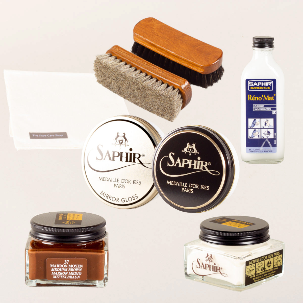 Saphir Médaille d'Or Advanced shoe care set