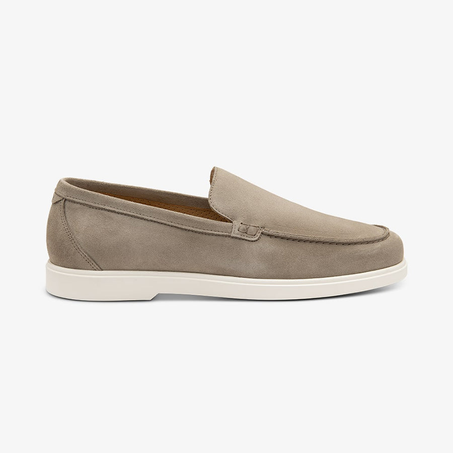 Loake Tuscany loafer - stone suede