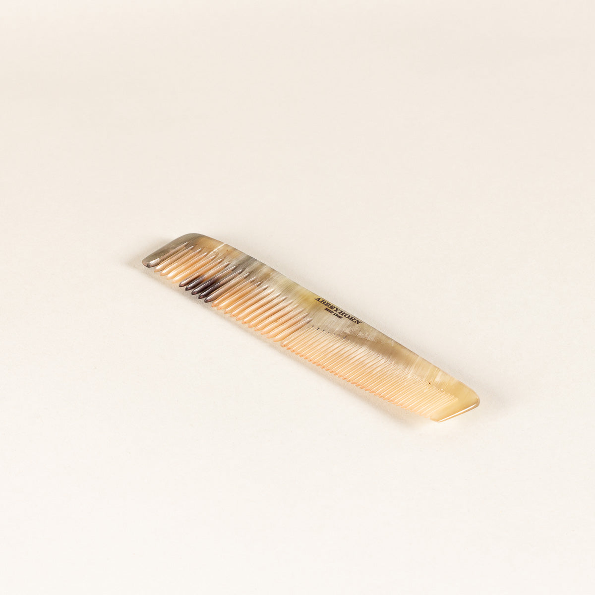 Abbeyhorn Comb - double tooth