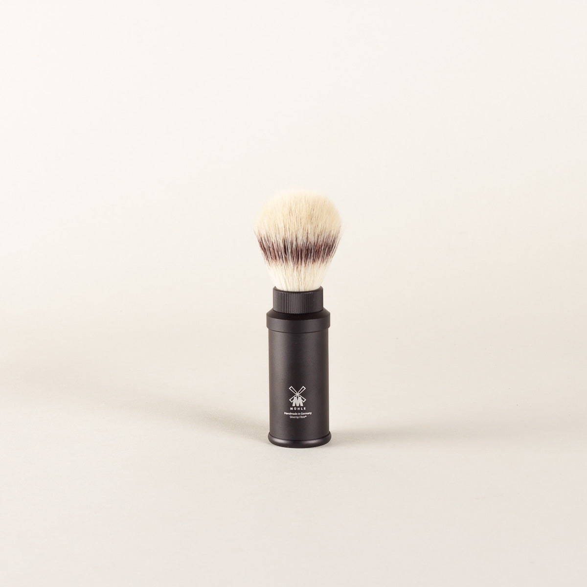 Mühle Silvertip fibre travel shaving brush - black