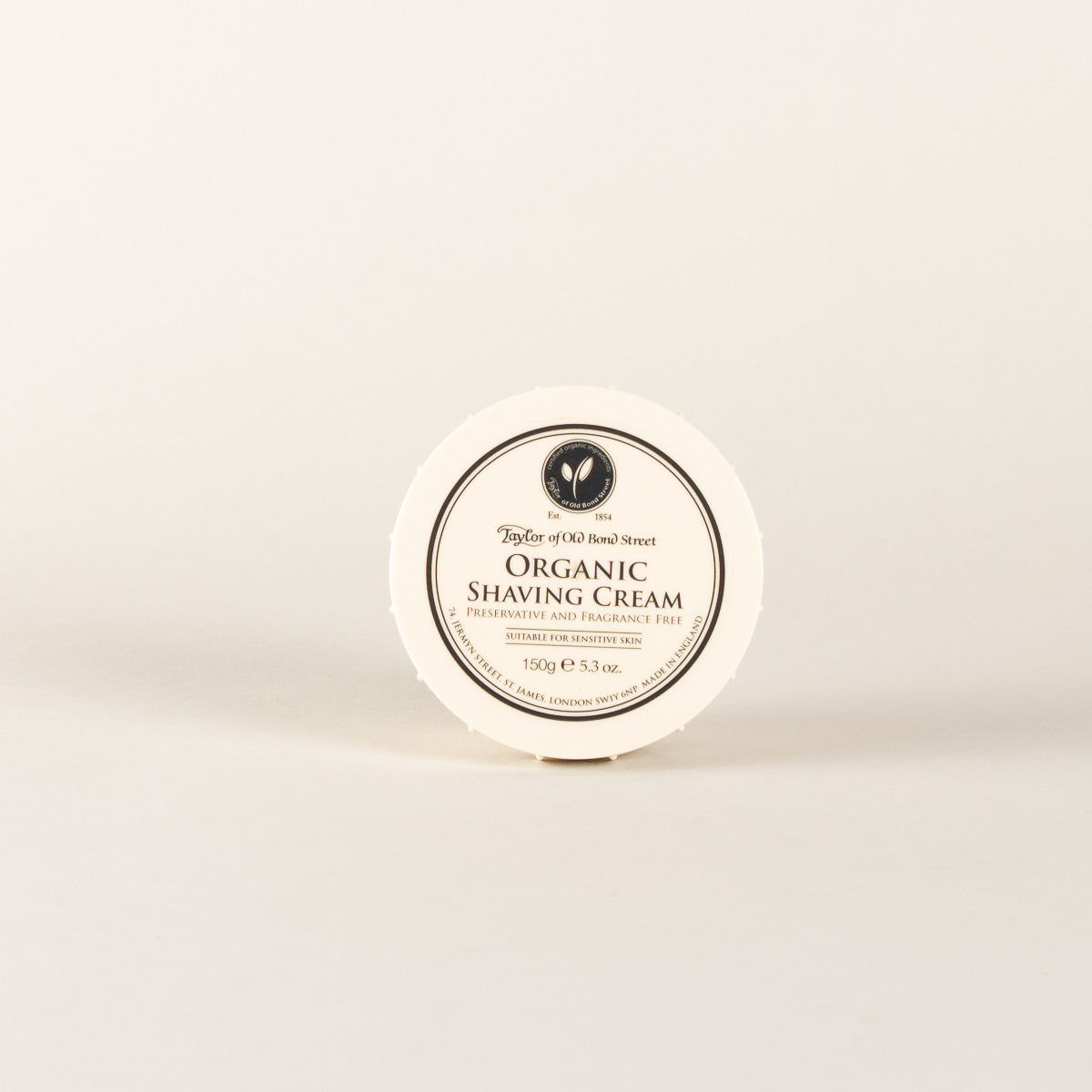 Taylor of Old Bond Street Shaving cream organic